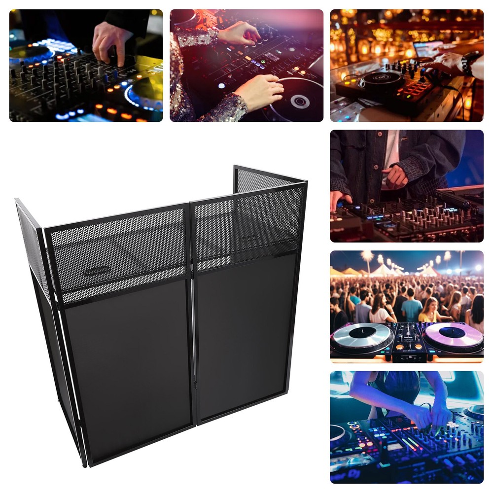 DJ Display Stand DJ Event Booth Facade Portable DJ Facade Booth Table DJ Control