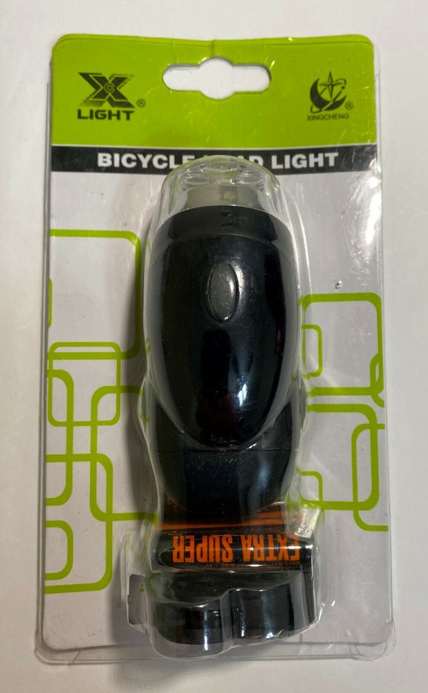 XC-754 Bicycle Headlight 4 LED flashlight White front LED Light Waterproof