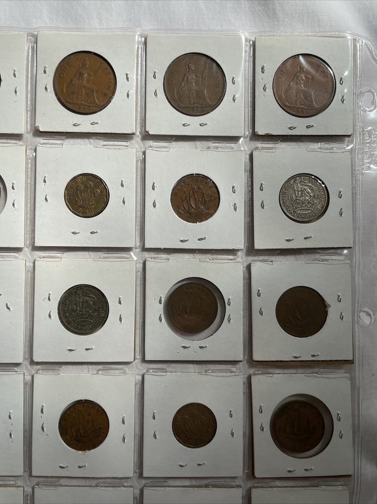 Great Britain 1940-1943 Mixed Coins