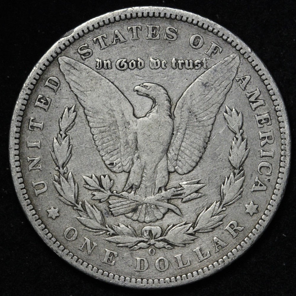 1896-O Morgan Silver Dollar CHOICE FINE E715