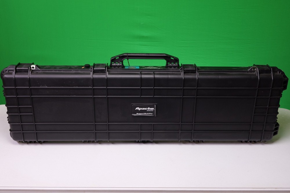 Apache 9800 Rugged, Wheeling Long Case w/ Adjustable Foam Inserts, 64520
