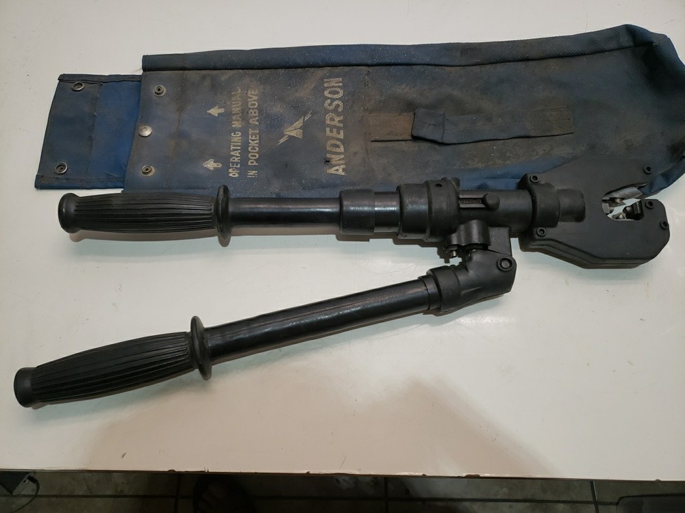 Anderson Versa Crimper Tool Vc5 Quad Point Hydraulic