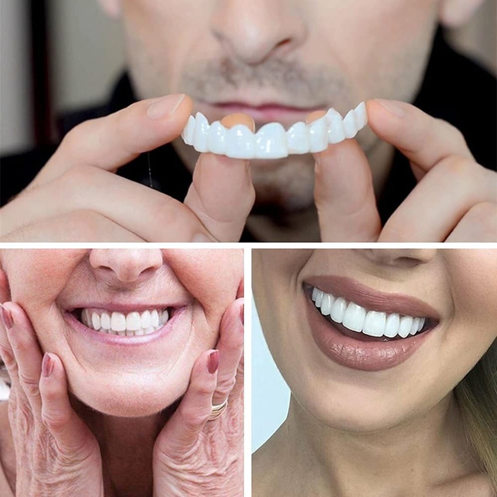 Smile Teeth Denture Temporary False Teeth Improve Smile