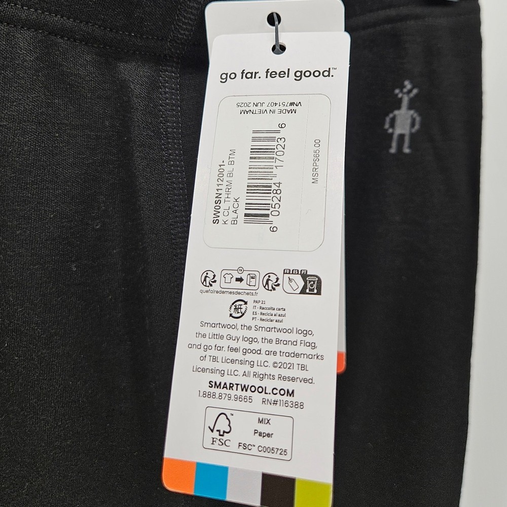 Smartwool® Kids' Classic Thermal Merino Base Layer Bottom