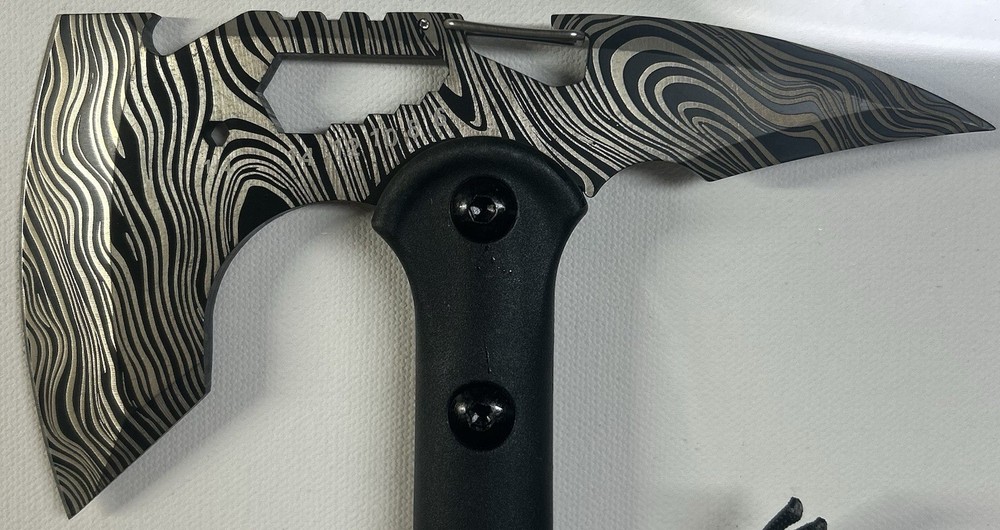 15" Tactical Tomahawk Axe DAMASCUS Pattern