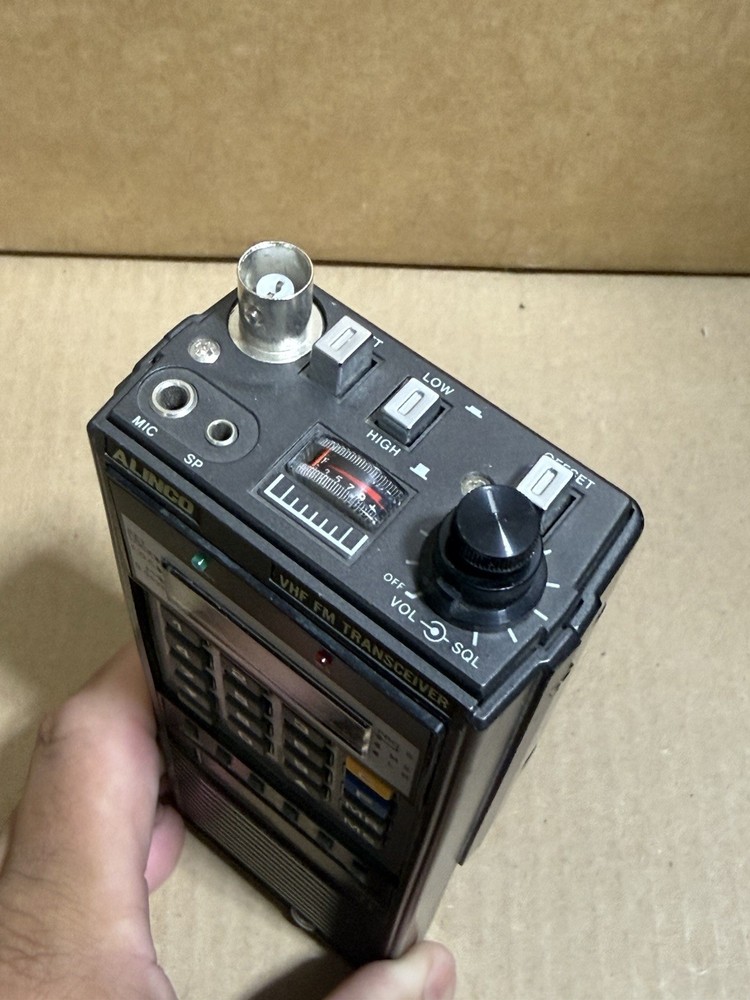 Alinco ALM-203T VHF FM HANDHELD Transciever NO BATTERY