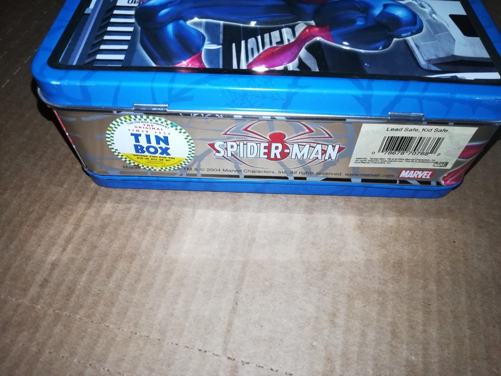 SPIDER-MAN Tin Box Lunch box Ultimate Mark Bagley Art Marvel Comics