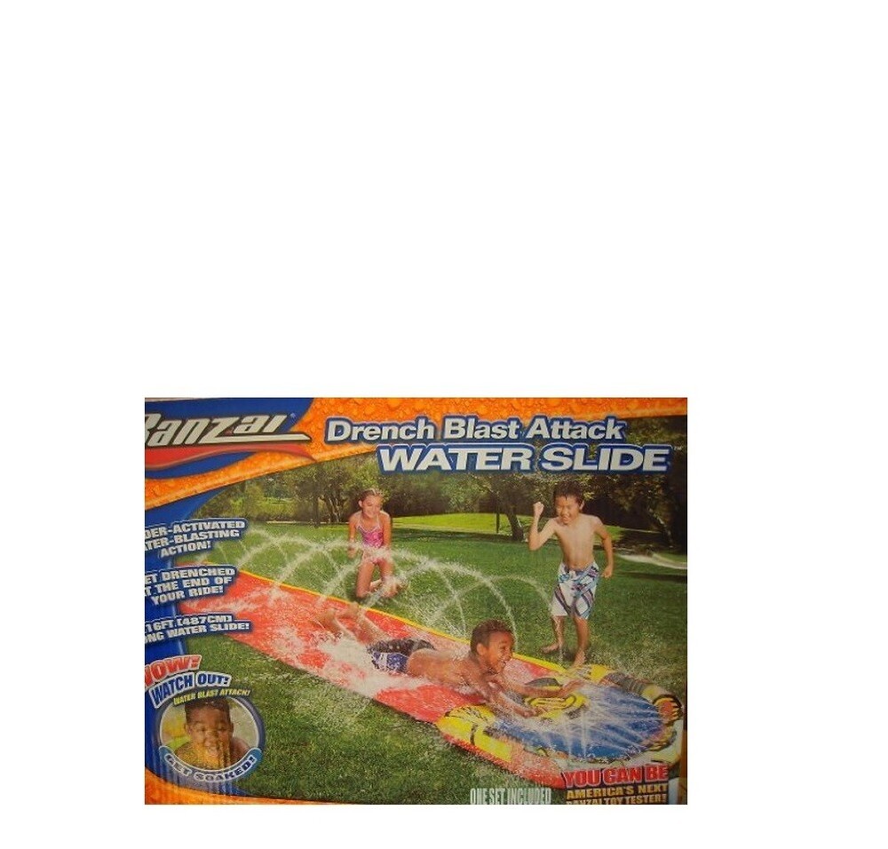 Banzai Drench Blast Attack Water Slide 16 Ft
