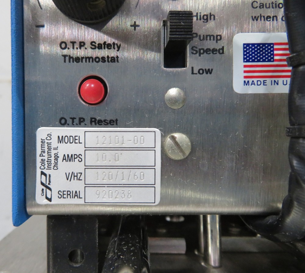C194949 Cole Parmer Polystat 12101-00 Digital Recirculating Chiller Controller