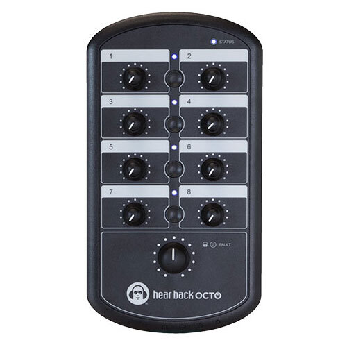 Hear Technologies Hear Back OCTO Four Pack with Four Mixers, Hub, and Cables