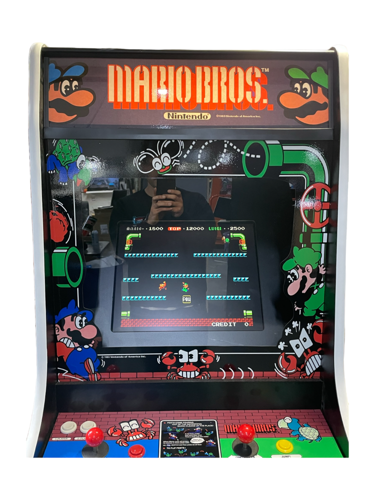 Mario Bros Full Size Arcade Machine Game
