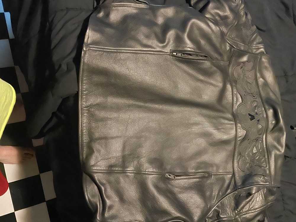 motorcycle jacket and motorcycle chaps