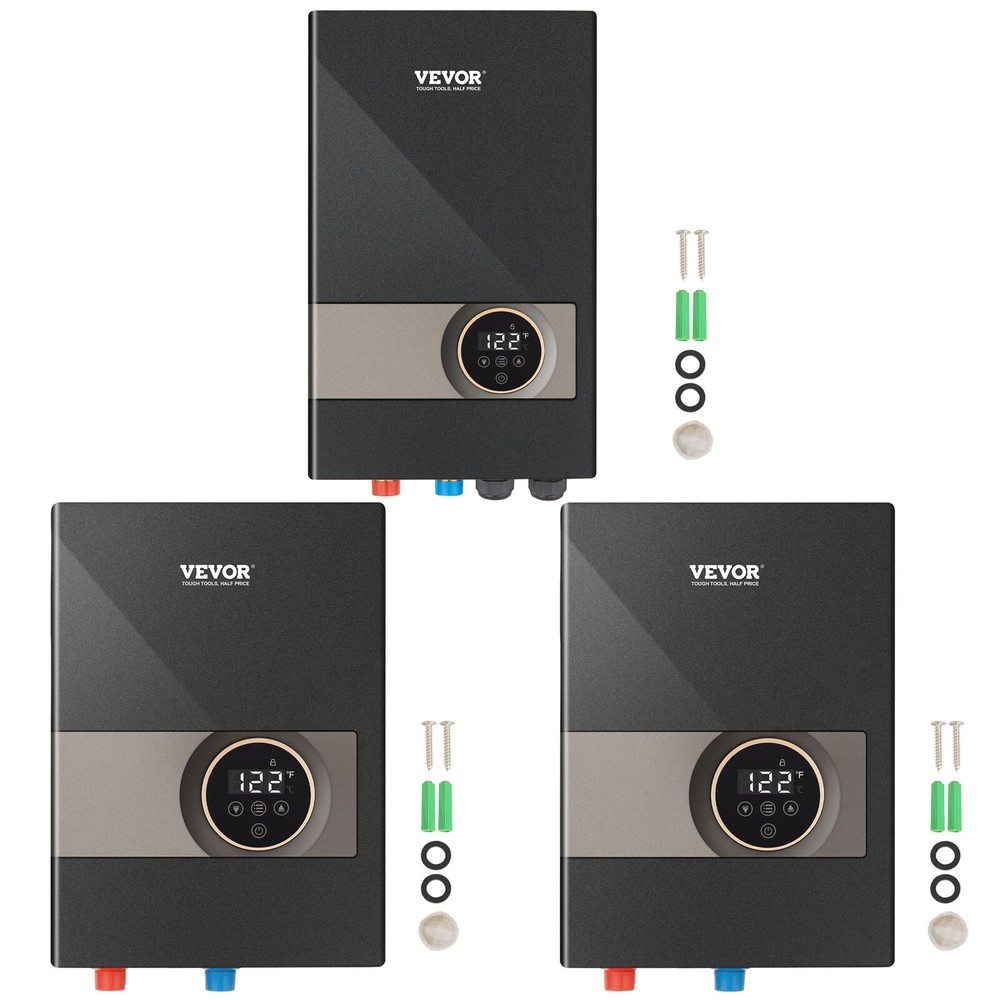 VEVOR 8kw/13.8/18kw Instant Hot Water Heater Electric Tankless On Demand Boiler