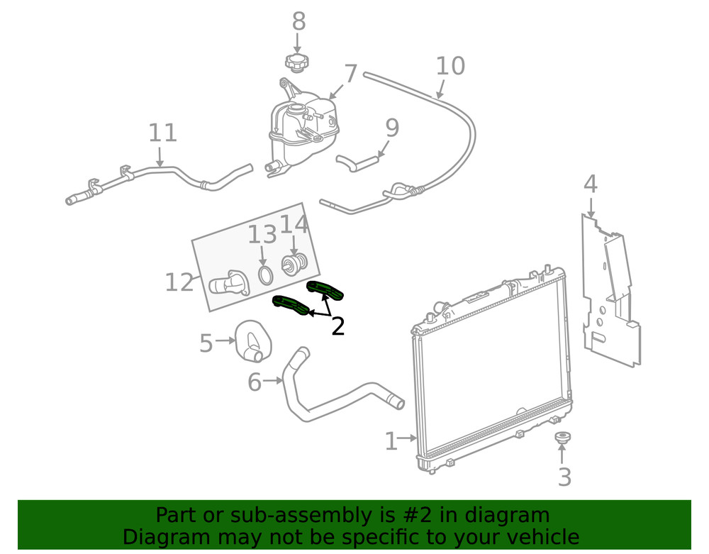 Genuine GM Upper Mount 25771546