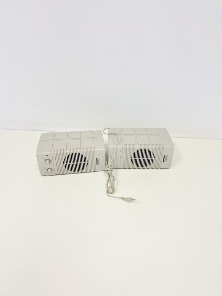 Vintage Altec Lansing Multimedia Computer Speaker ACS 5 Pair Tested