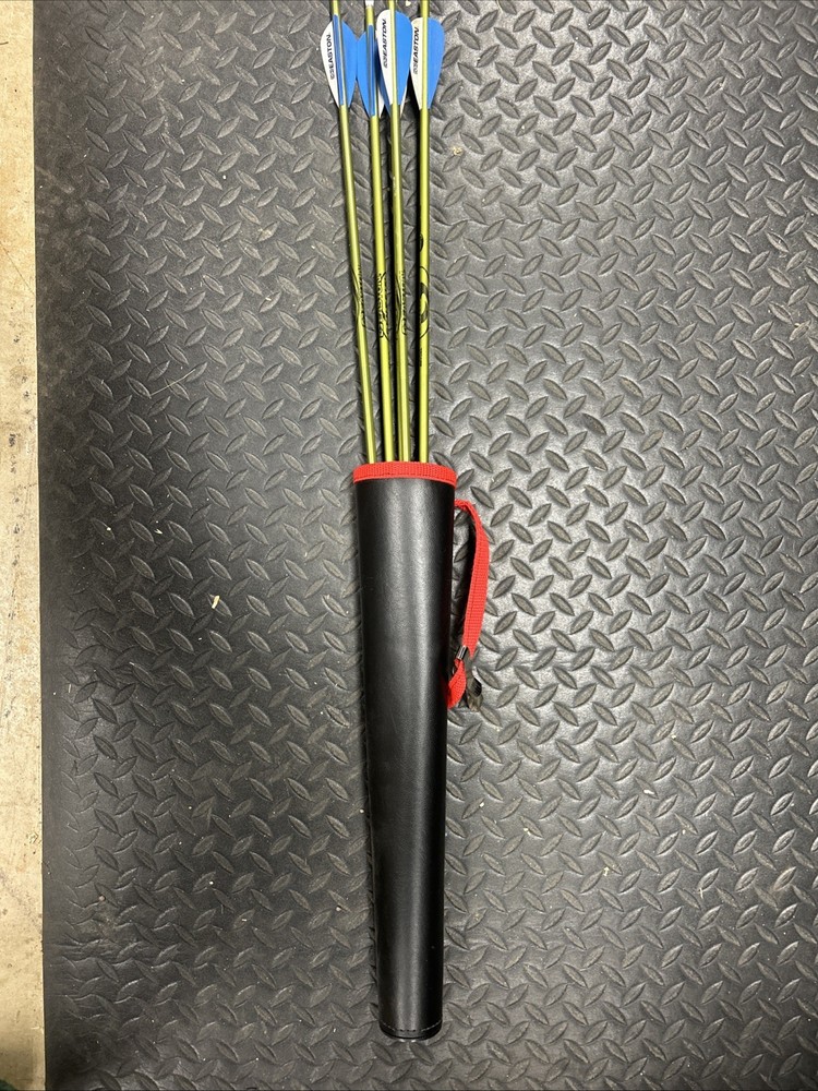 Genesis Right Handed Compound Bow Kit - Red