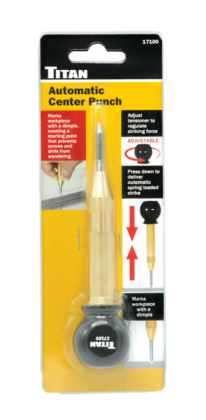 Titan 17100 Automatic Center Punch