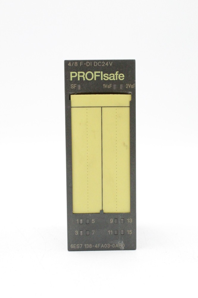 Siemens 6ES7 138-4FA03-0AB0 PROFIsafe Simatic S7 Digital Input Module