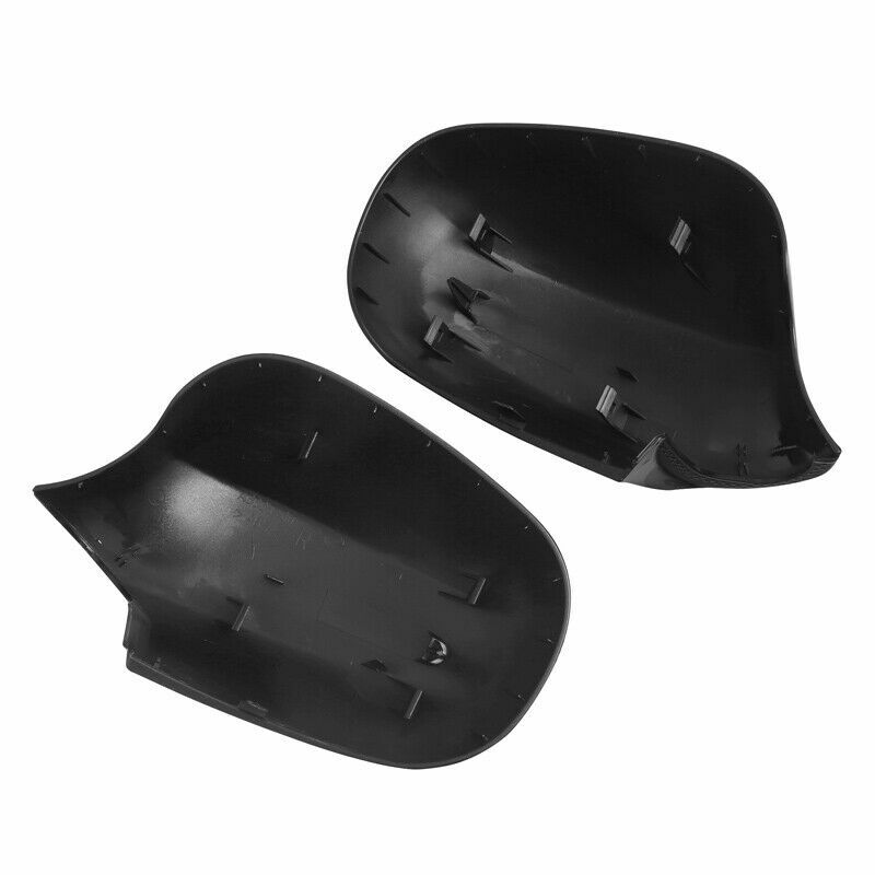 L&R Gloss Black Side Mirror Cover Cap Rearview For BMW E90 E91 E92 E93 LCI