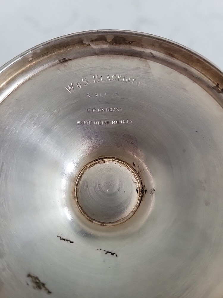 Antique Blackinton E.P. On Brass Silver goblet