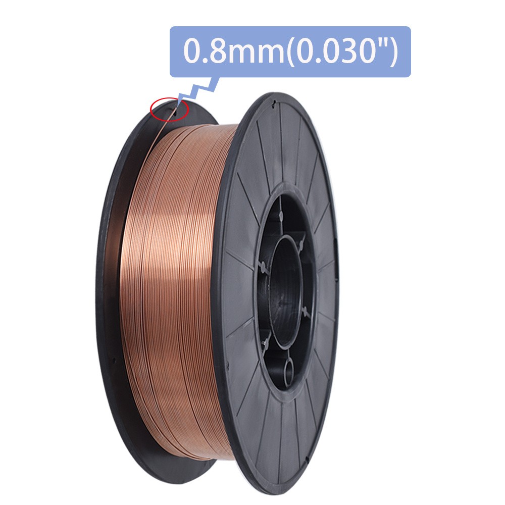 ER70S-6 .030" (0.8 mm) Mig Solid Welding Wire - 10 Lbs * 2 Rolls