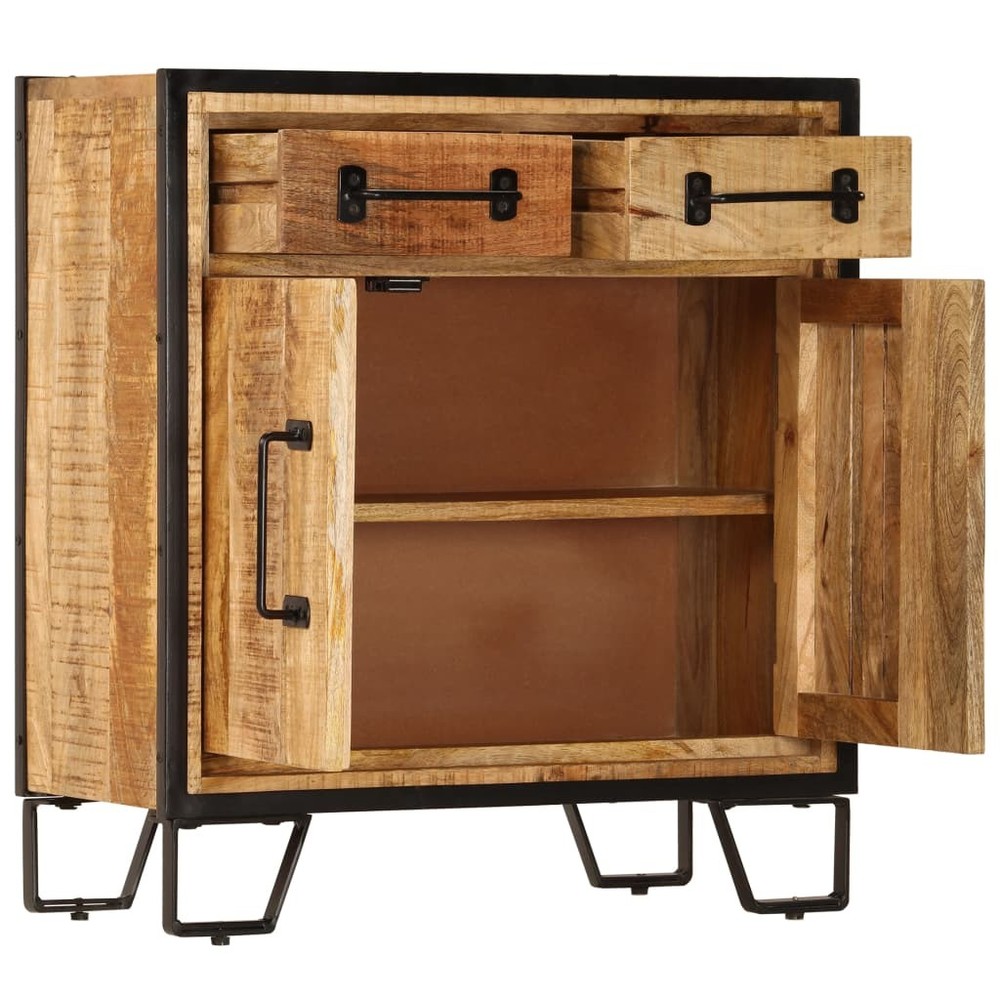 Cabinet Bar Buffet Cabinet Console Table with Drawers Solid Wood Mango vidaXL