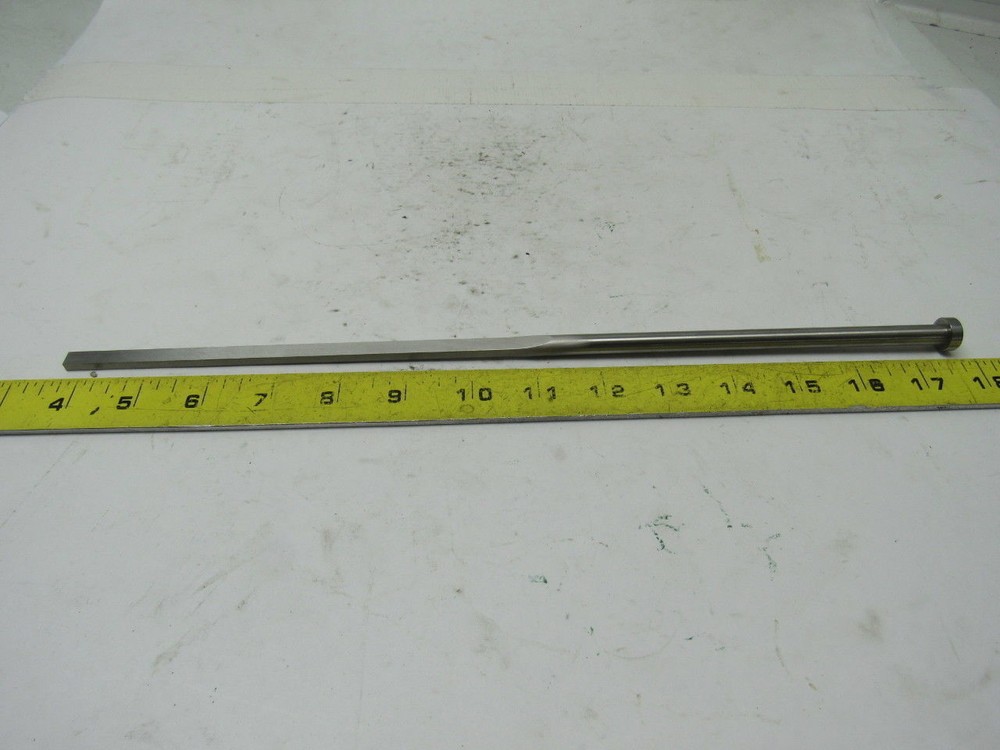 Plastic Mold Ejector Blade Inch 14" Long 0.331" Dia. 7" Blade Length