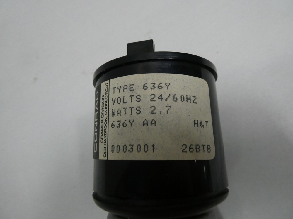 Conrac 636Y Cramer Hours Counter 24v-ac