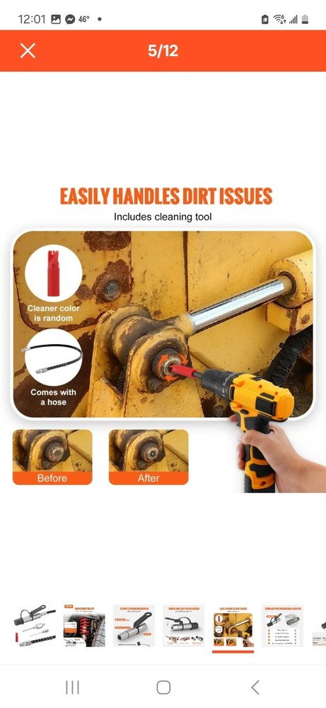 Vevor Locking Grease Coupler TH-46-7B