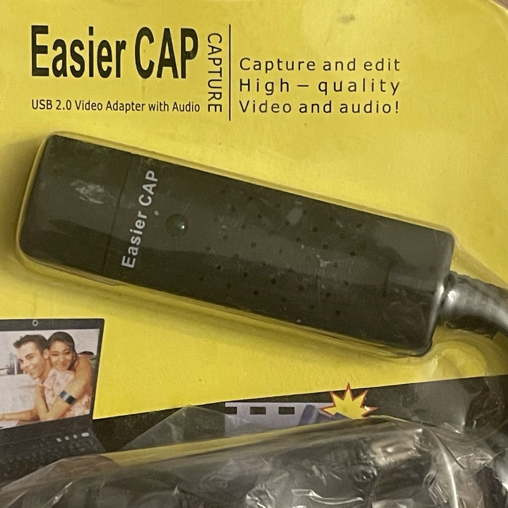 Easier CAP USB 2.0 Video Capture Adapter – New