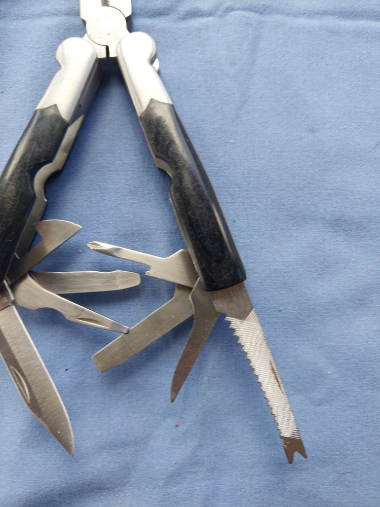 3 Survival Tool - Foldable With Multiple Gadgets