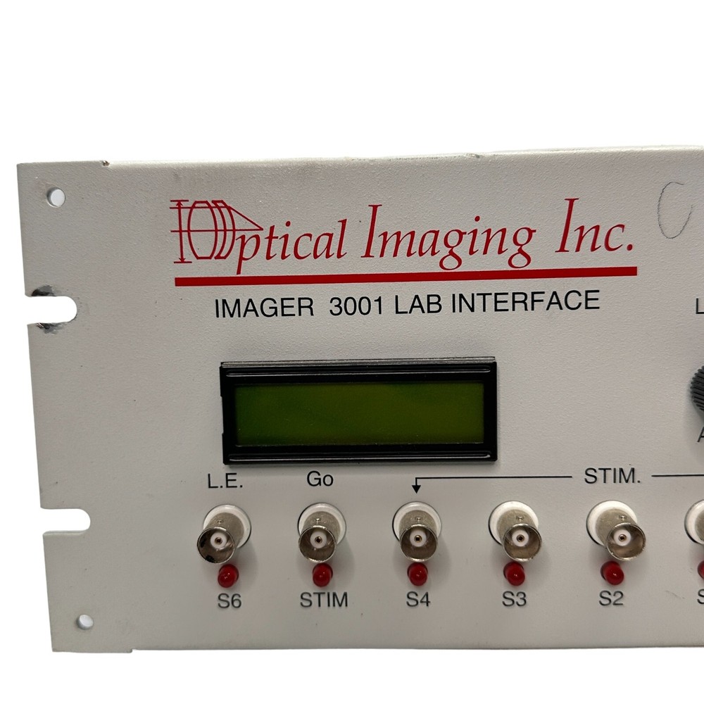 Optical Imaging Imager 3001 Lab Interface Rackmount Controller With I/O Ports