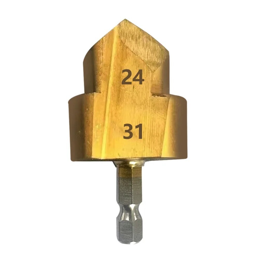 PPR Riser, Step Drill Bit, PVC Thread Making Size Plastic Pipe Thread Hand Tools
