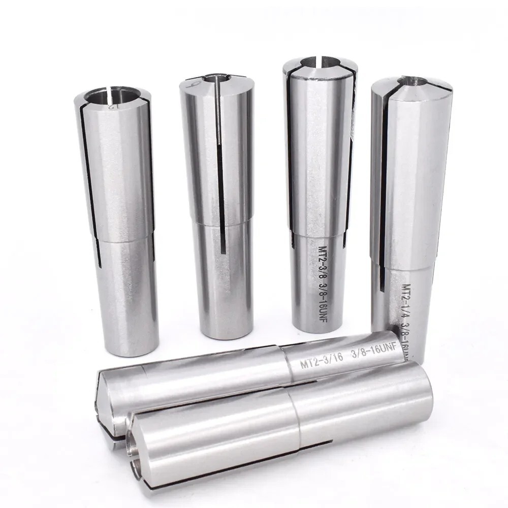 Metal Spring Chuck Holder Morse Tapper Cone Thread CNC Machine Milling 3mm-20mm