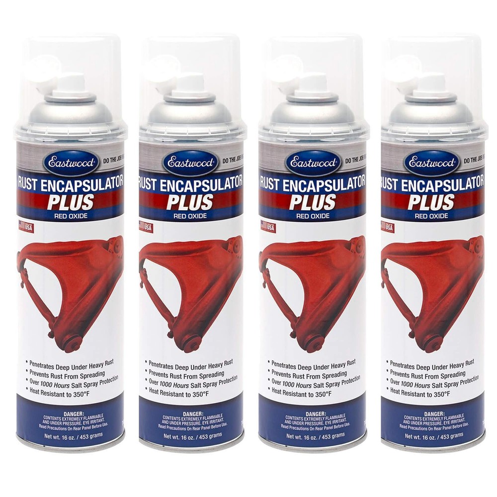 Eastwood Red Oxide Rust Encapsulator Plus 16 oz. Aerosol 4 Pack