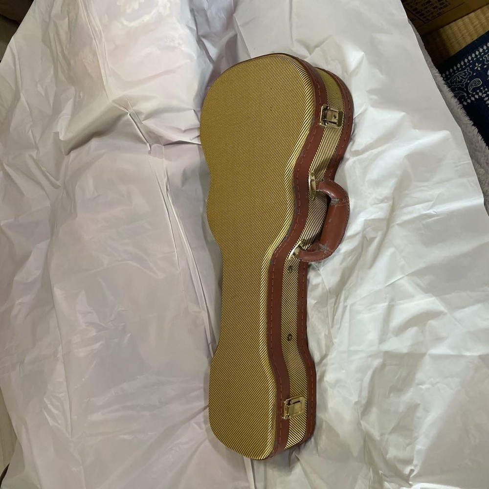 Soprano size ukulele and hard case