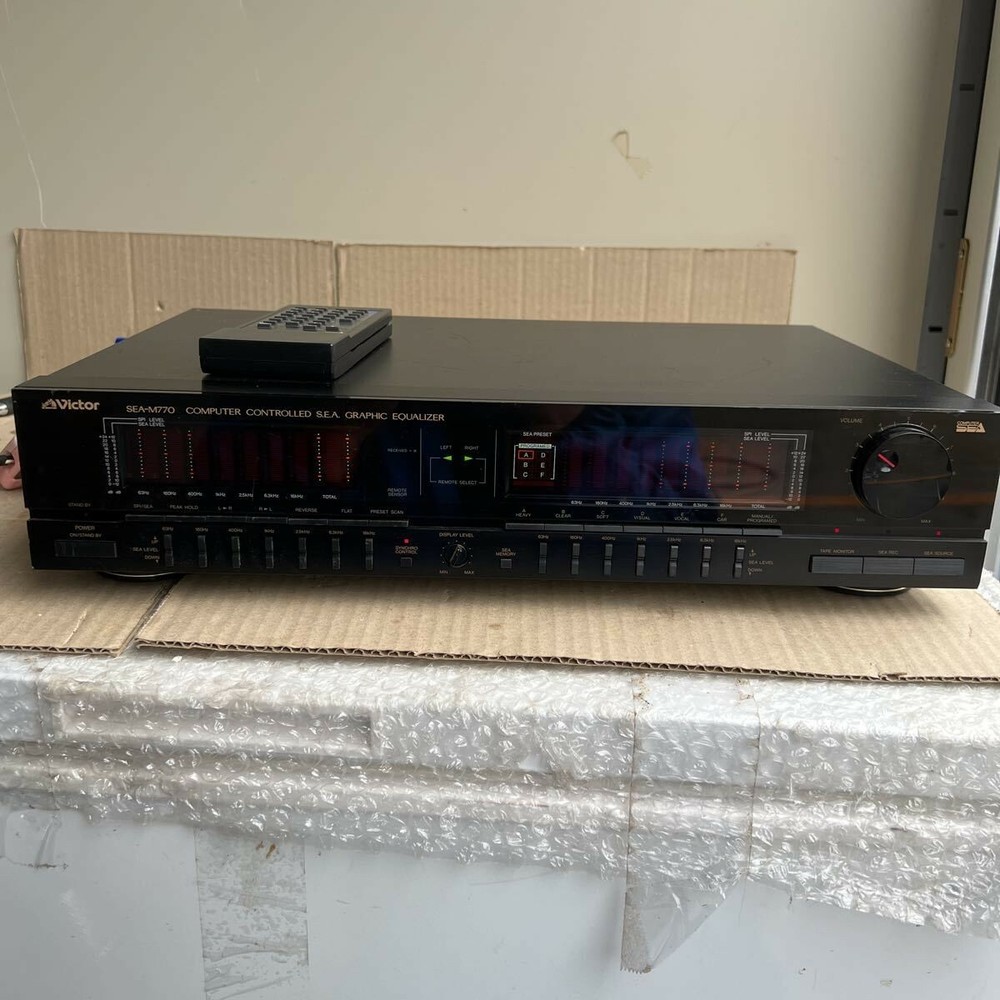 Victor SEA-M770 Computer Controlled SEA Graphic Equalizer Spectrum Analyzer