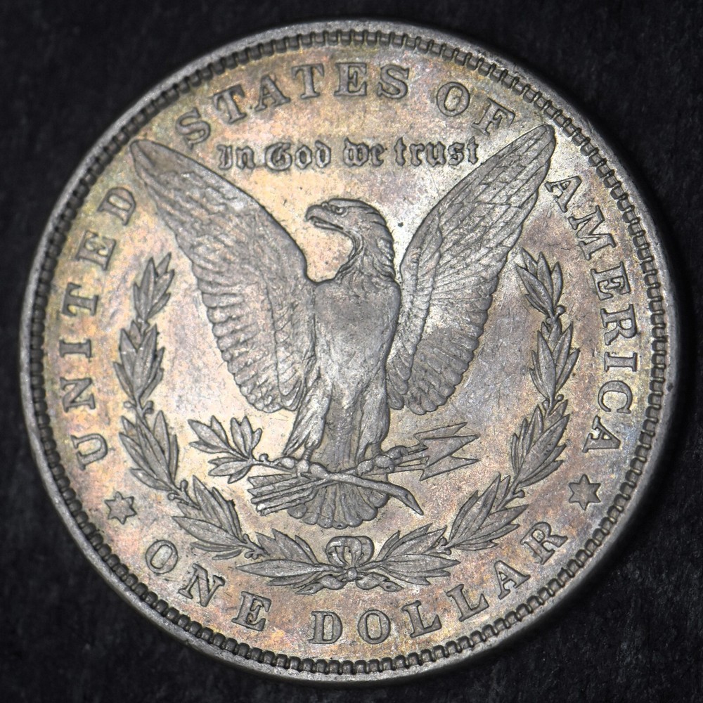 1879-P "Toned" Morgan Silver Dollar $1 - COINGIANTS -