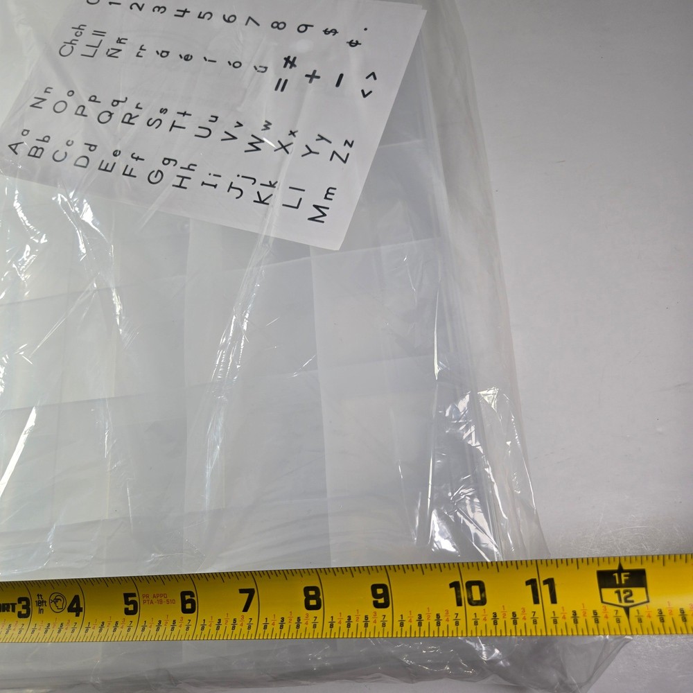 Really Good Stuff Clear Plastic Compartment Organizer Tray Storage Craft