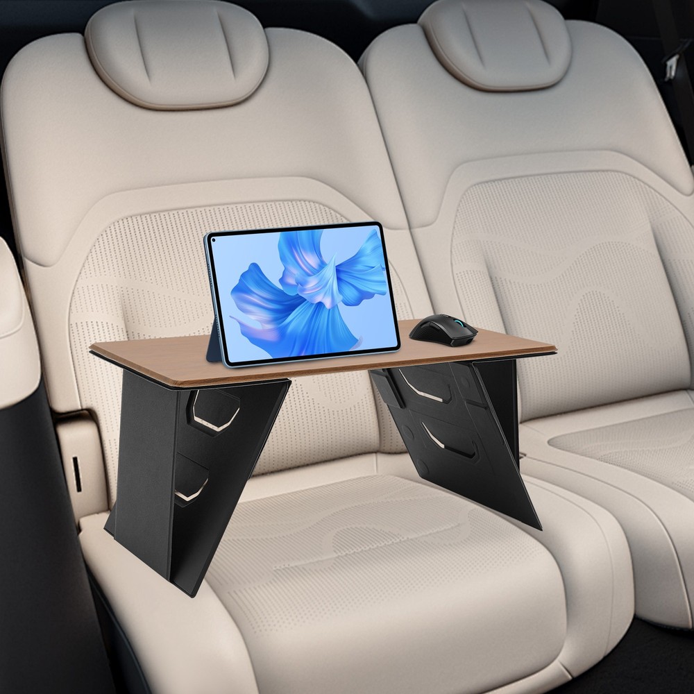 Folding Lap Desk with Angle Adjustable Portable Foldable Laptop Table Bed Desk