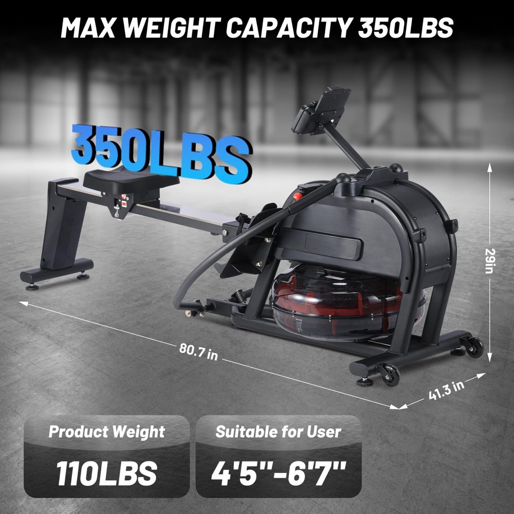 Rowing Machine Workout Rowing Exercise Equipment Dual Slide Rowing Exercise