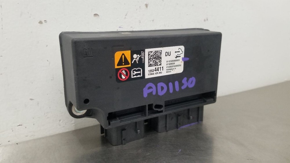 22 CHEVY SILVERADO 1500 SRS BAG MODULE 13534411