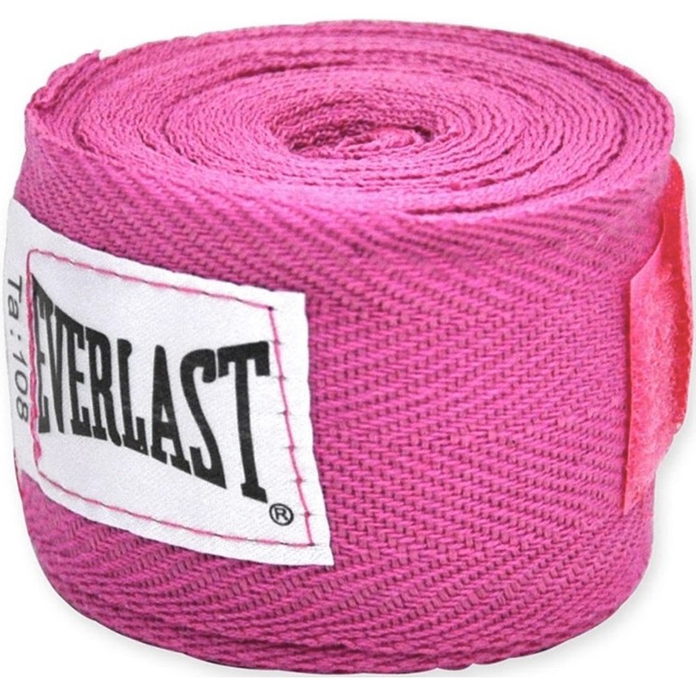 Everlast 120" Boxing Handwraps-Pink