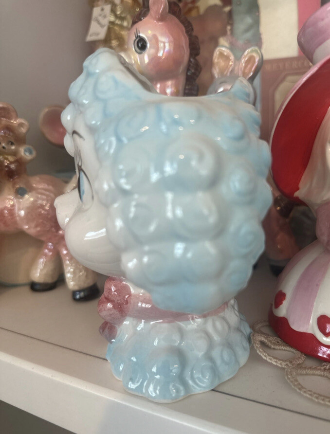 Inarco Poodle Vase Planter