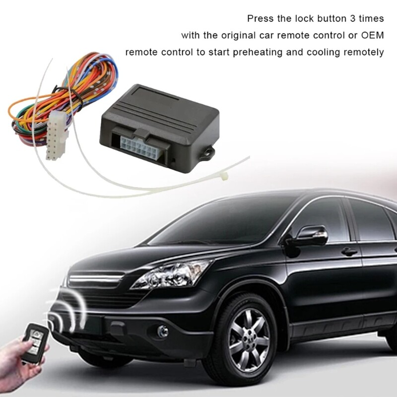 Anti-theft Remote Car Starting Modules Stop with Remote Control