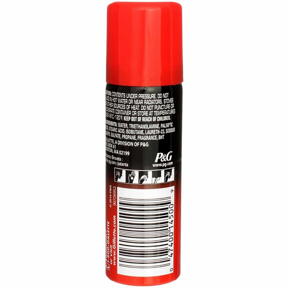 Gillette Foamy Regular Shaving Cream, Regular, 2 oz