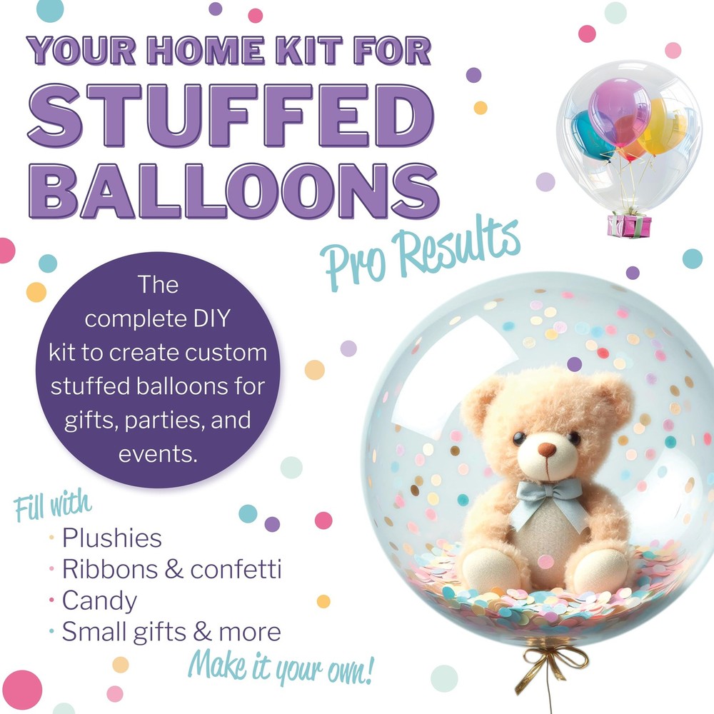 Pro | Balloon Stuffing Machine Kit With Hand Pump For Professional Results At...