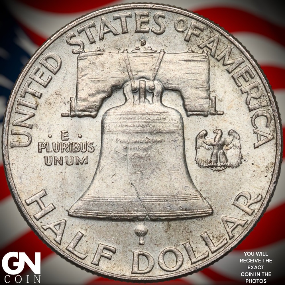 1951 D Franklin Half Dollar A8194