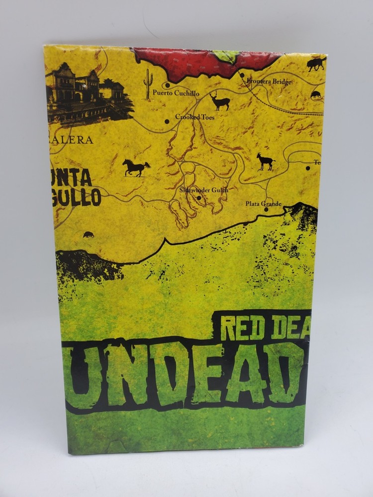 Red Dead Redemption Undead Nightmare Foldable Poster Map Insert