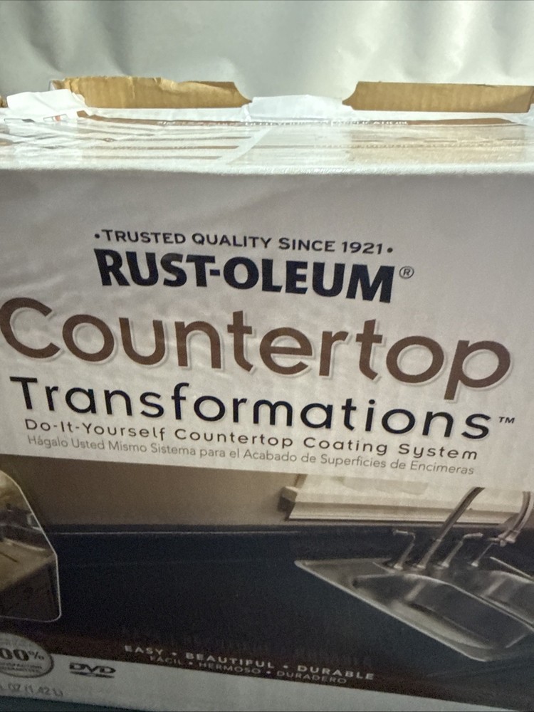 NEW RUSTOLEUM 258512 CHARCOAL TRANSFORMATIONS COUNTERTOP REFINISHING SYSTEM